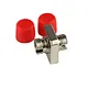 FC APC Simplex Fiber Optic Adapter